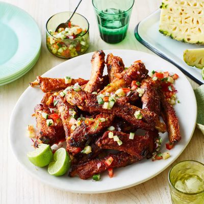 Pineapple & Sweet Chilli Marinated Pork Ribs