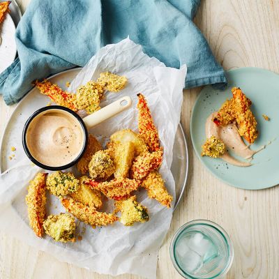 Taco Crumbed Vegetables