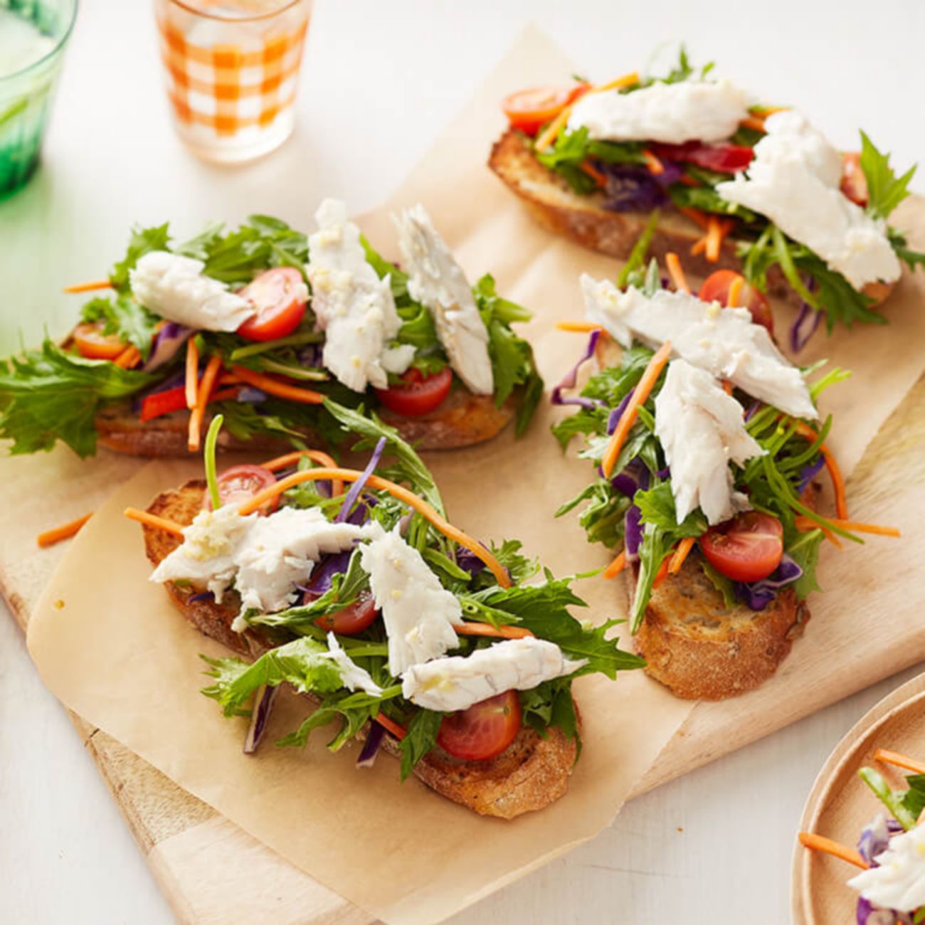 Thai Fish Bruschetta