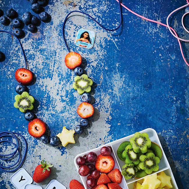 Hawaiian Fruit Necklaces
