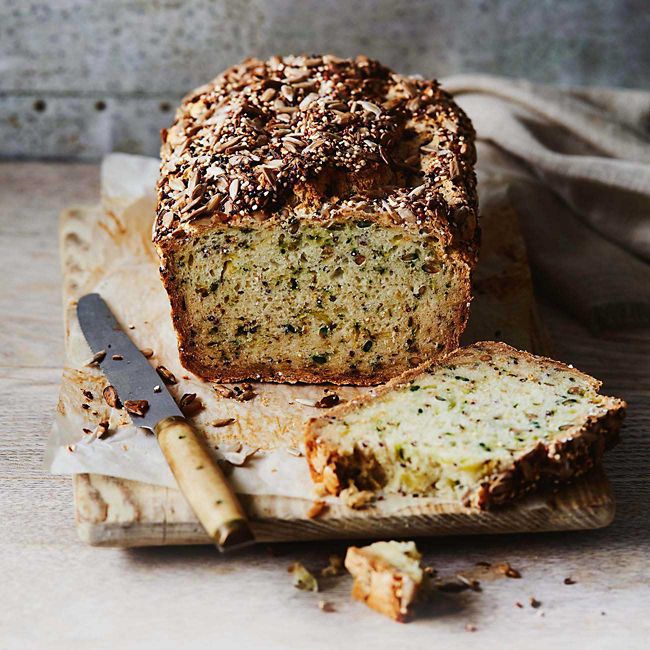 Seedy Zucchini & Buttermilk Soda Bread