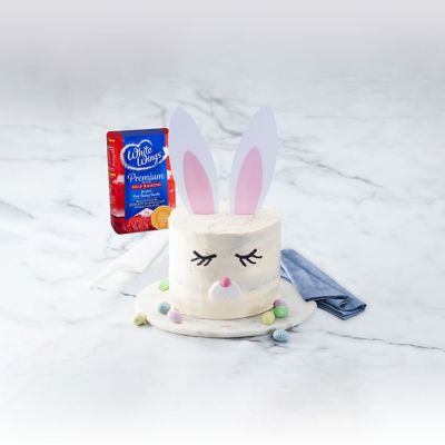 White Wings Easter Bunny Cake