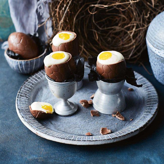 Choc Mousse Eggs