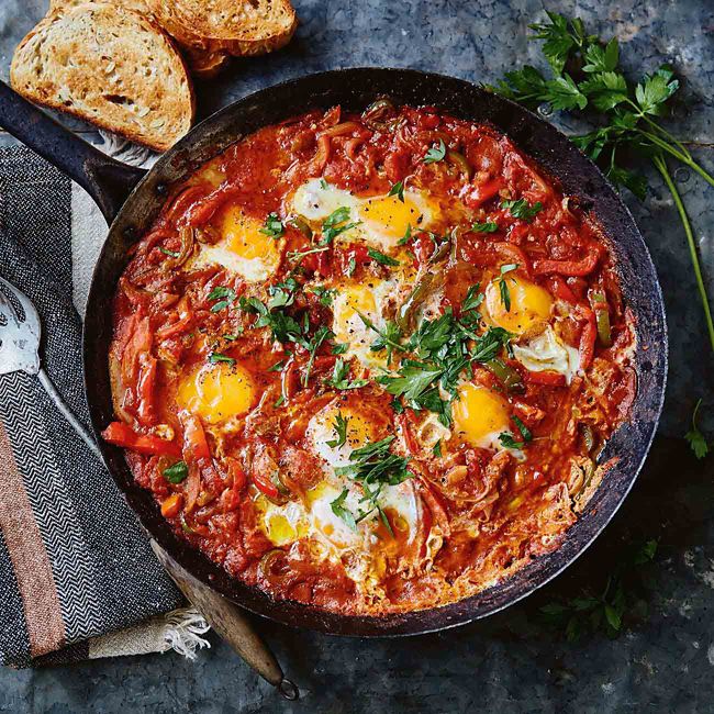 Egg & Tomato Share Pan