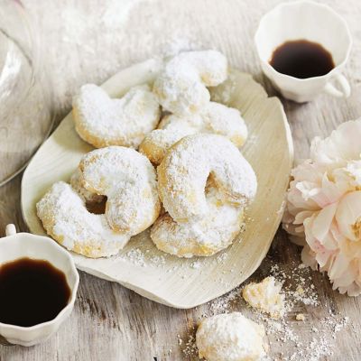 Greek Almond Shortbread