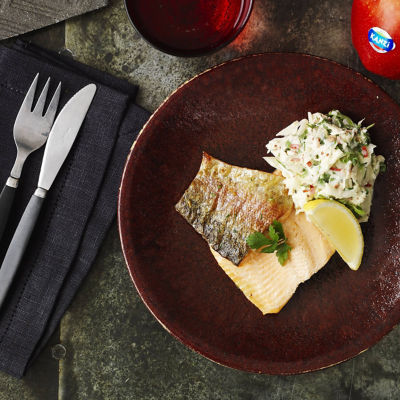 Grilled Trout With Kanzi® Apple And Fennel Remoulade