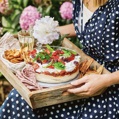 Layered Mediterranean Dip