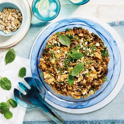 Mushroom Fried Rice