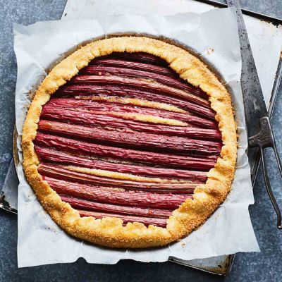 Rhubarb Galette