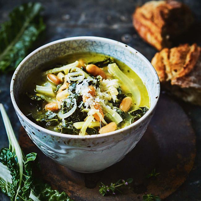 Silverbeet & Bean Soup
