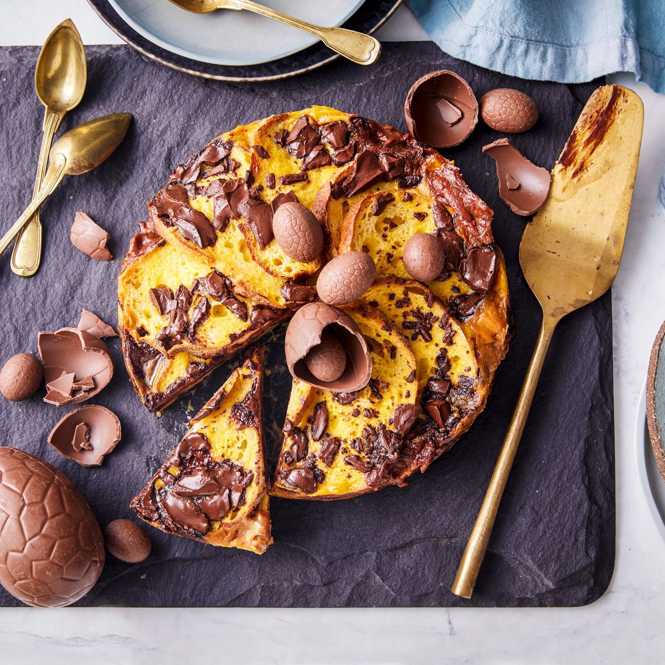 Sourdough Easter Pudding