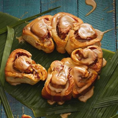 Banana Cinnamon Scrolls