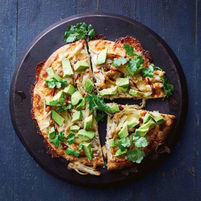 Barbecued Chicken & Avocado Pizza