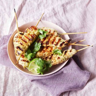 Thai Green Chicken Skewers