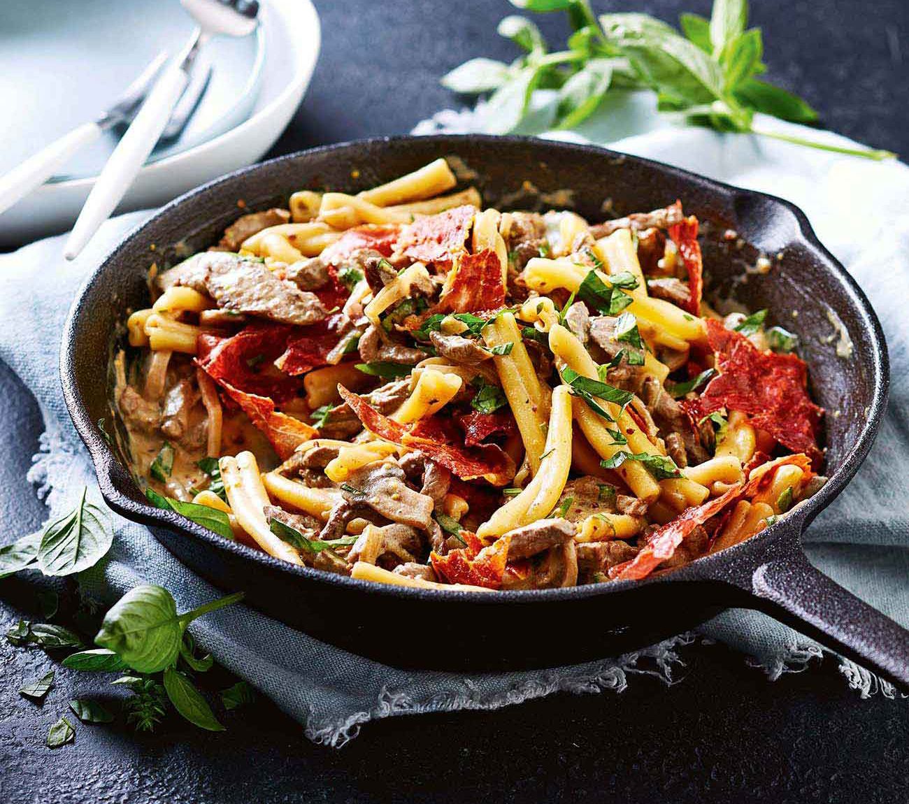 Beef Stroganoff With Buttered Pasta Recipe | Woolworths