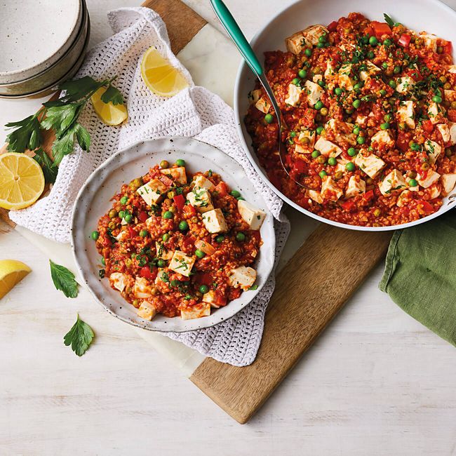 Bulgur Paella