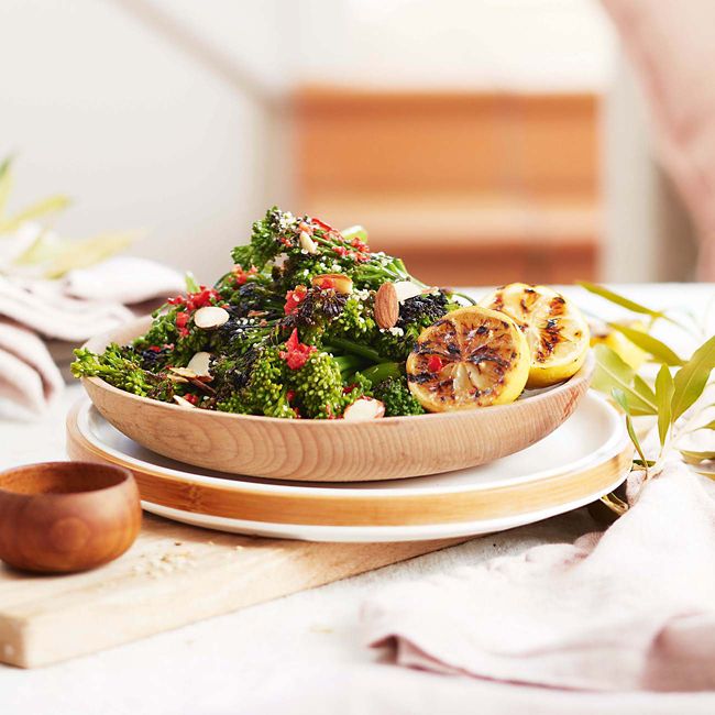 Charred Broccolini
