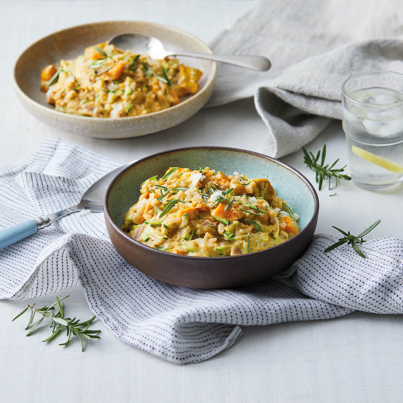 Cheesy Pumpkin Risotto