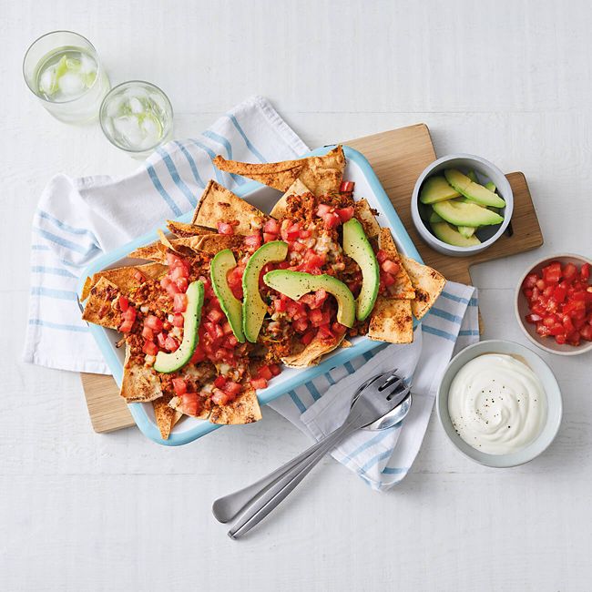 Chilli Con Carne Pita Nachos