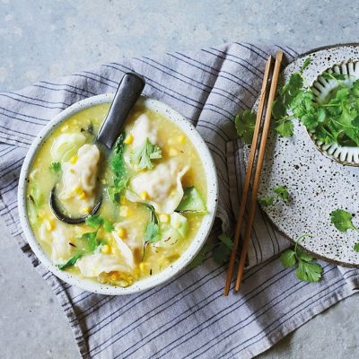 Quick Dumpling Soup