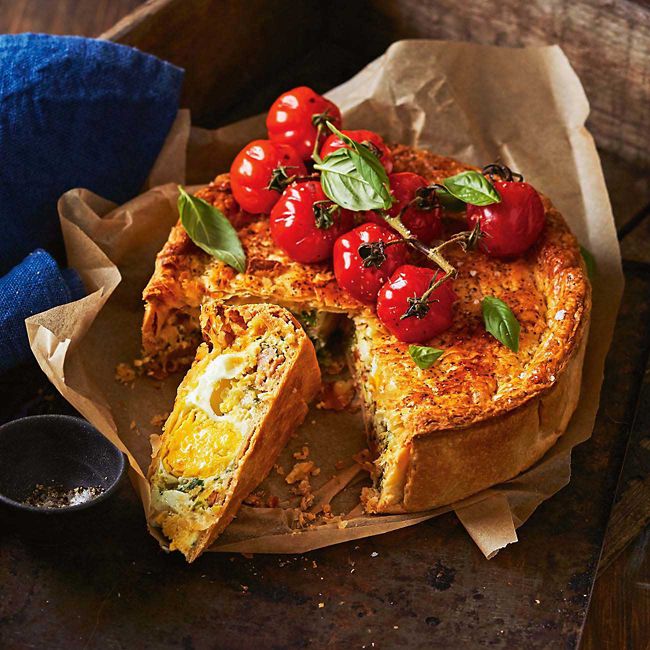 Egg & Bacon Pie