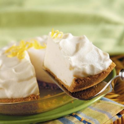 Irresistible No Sugar Lemon Chiffon Pie