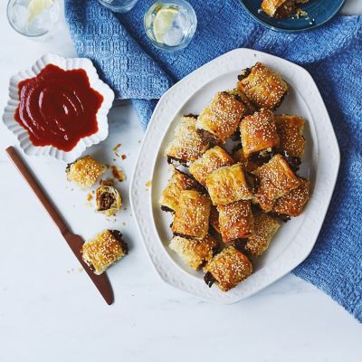 Mini Lamb Sausage Rolls