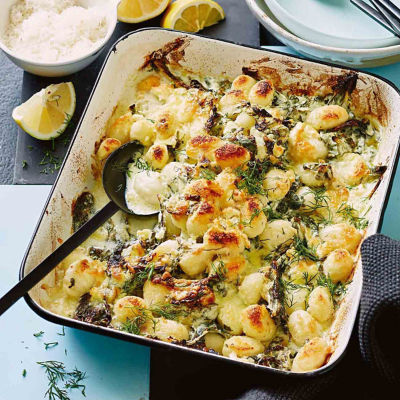 One-Pan Gnocchi With Three Cheeses
