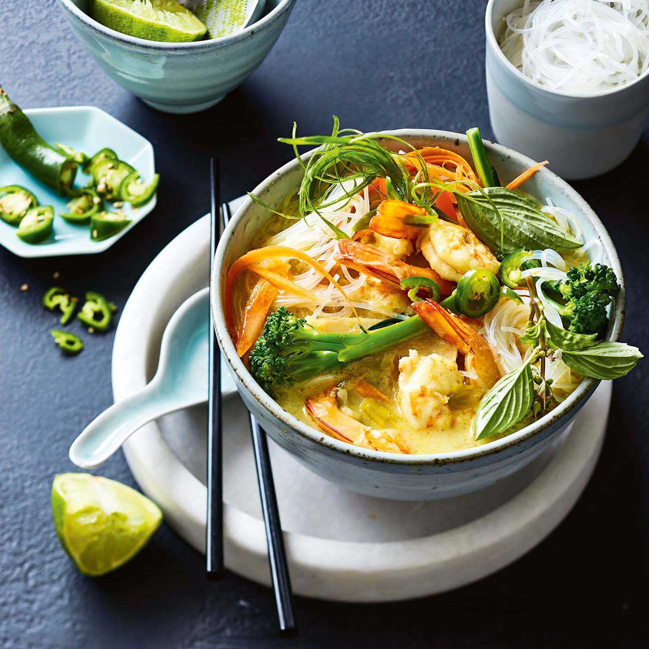 Prawn & Broccolini Thai Curry Recipe | Woolworths