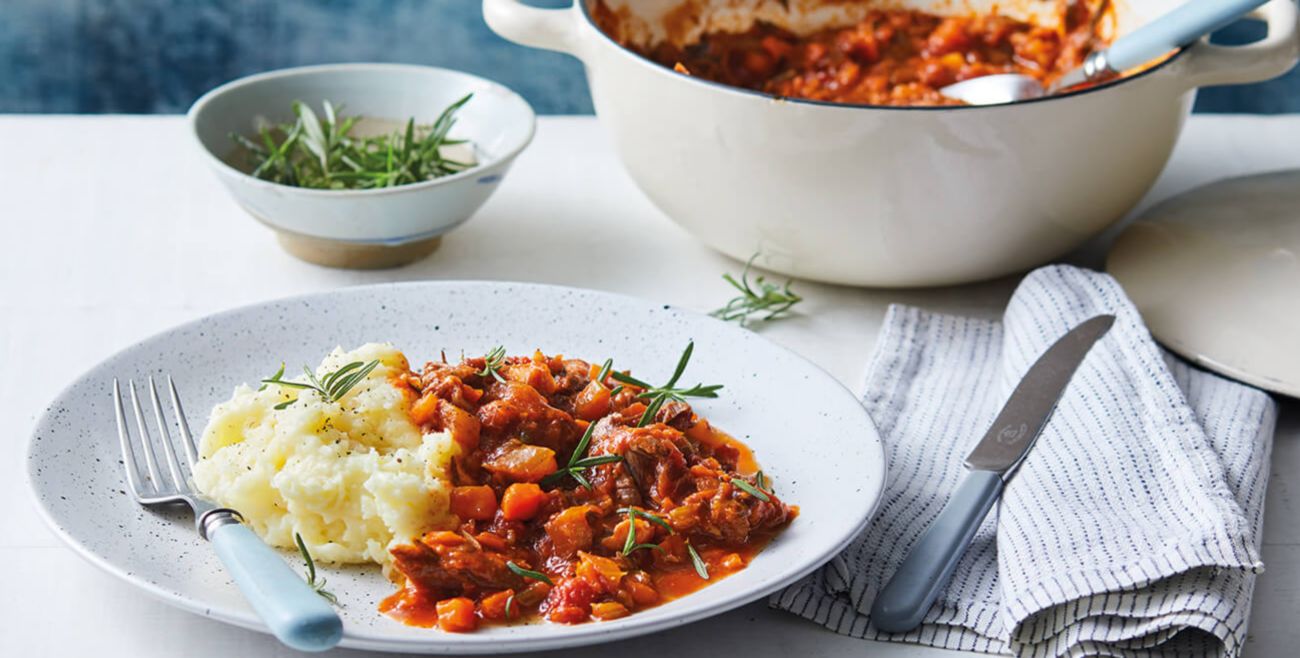 Slowcooked lamb with cheesy potato crust Recipe Cart