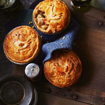 Thai Curry Chicken Pies