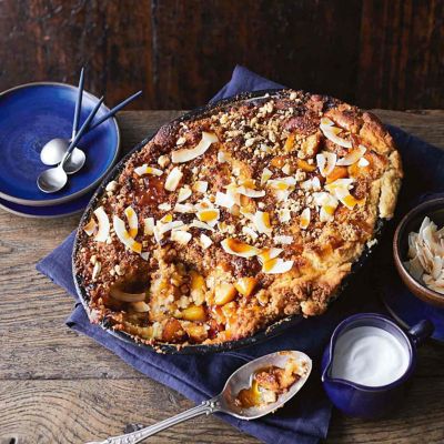 Vegan Toffee Apple Pudding