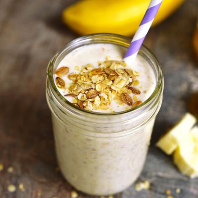 Mackay's Banana Oat Smoothie With Cinnamon