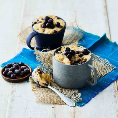 Blueberry & Lemon Mug Cake