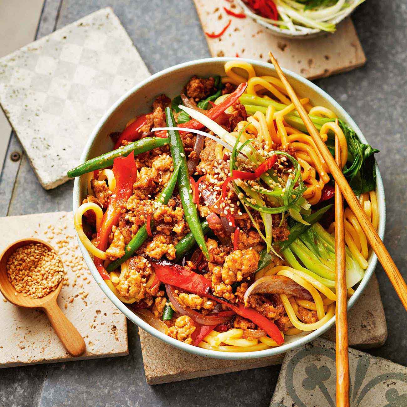 Hoisin Pork & Vegetable Stir-Fry Recipe | Woolworths