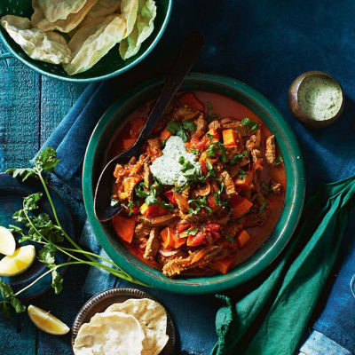 Madras Beef Curry With Coconut Yoghurt