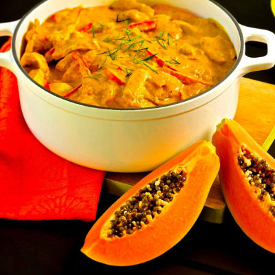 Papaya And Chicken Curry
