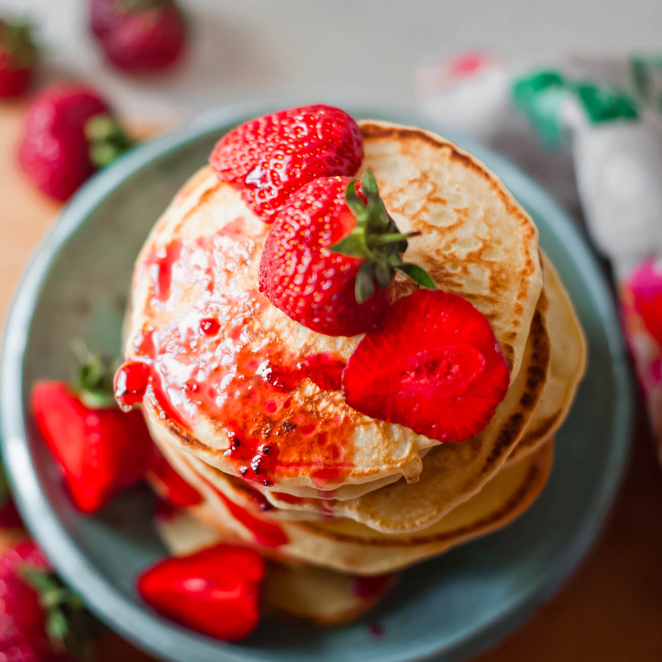 Strawberry Pancakes