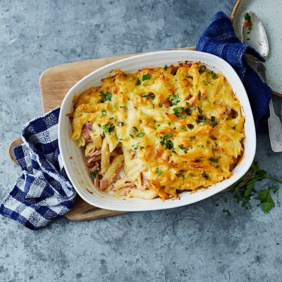Easy Bacon & Cheese Bake