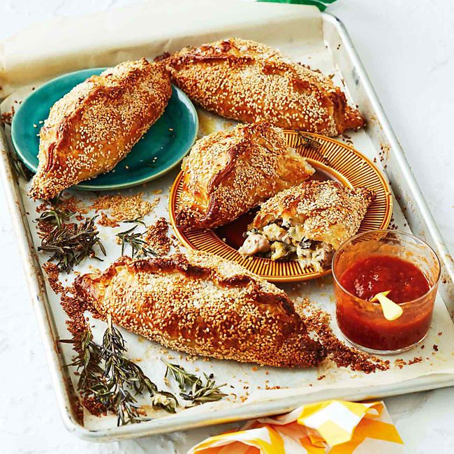 Chicken, Leek & Kale Pasties
