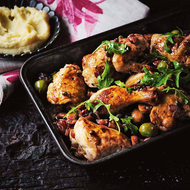 Chicken Marbella