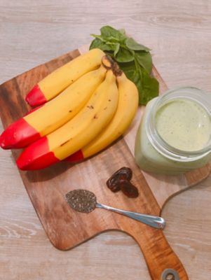 Banana And Spinach Smoothie
