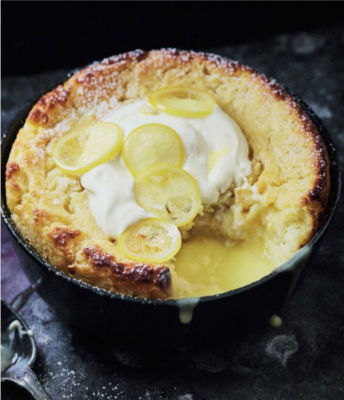 Lemon Buttermilk Self-Saucing Pudding