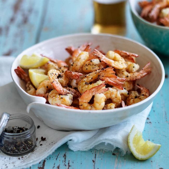Salt and Pepper Prawns