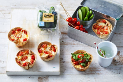 Sweet Solanato® Tomatoes And Qukes® Tortilla Cups