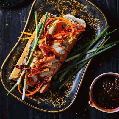 Vietnamese Caramel Pork Rolls