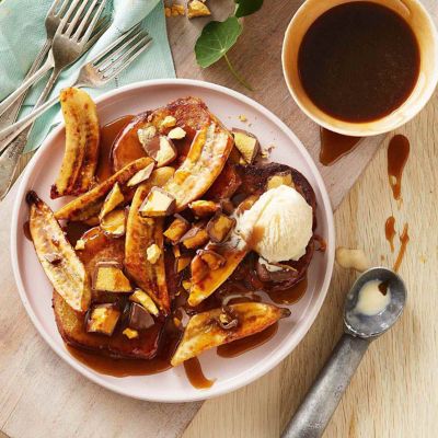 Banana, Caramel & Honeycomb Mess