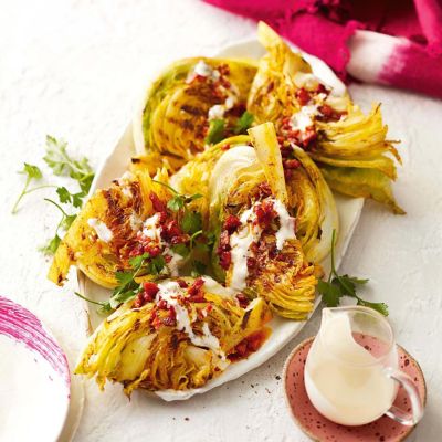 Charred Iceberg With Chorizo