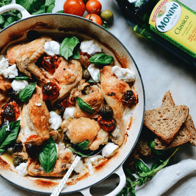 Chicken, Olive And Tomato One Pot