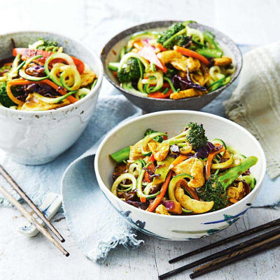 Chicken Zoodle Stir-Fry
